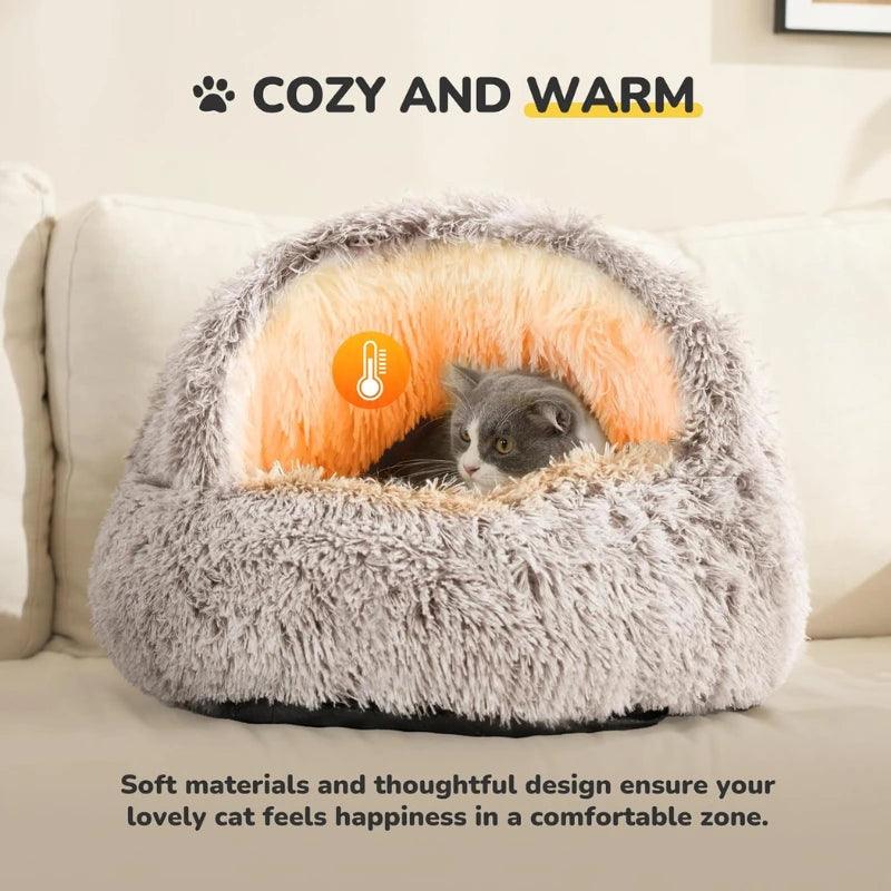 CozyNest Plush Bed – Cozy, Washable, Anti-Slip - Ordina Facile