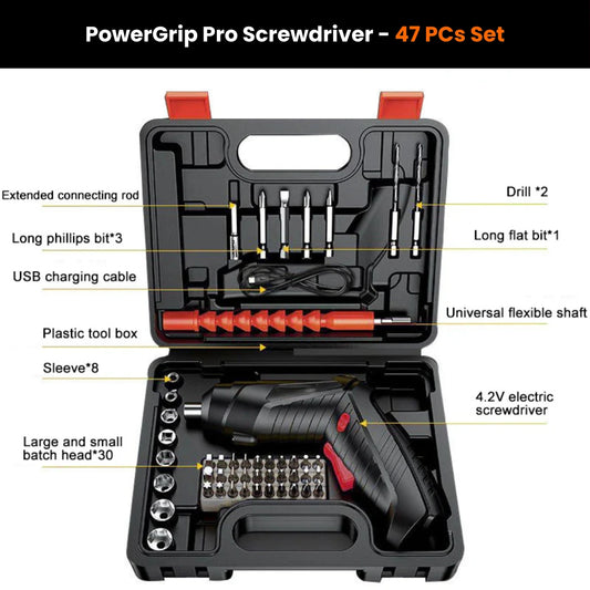 PowerGrip Pro Screwdriver - Ordina Facile